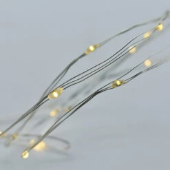 Prequ Catena Di Luci 300 Nanoled Bianco Caldo 15 M A Corrente, Giochi Luce, Memory Controller, IP44