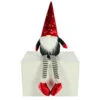 Christmas Decoration Gnomo Seduto Con Cappello