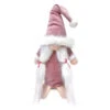 Christmas Decoration Gnomo Di Natale In Velluto Rosa